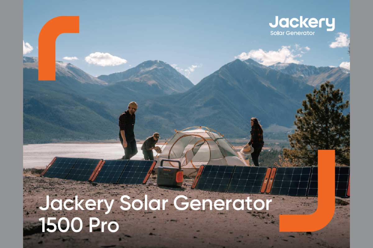 Jackery【Jackery Solar Generator 1500 Pro】高速充電に対応した大容量・高出力のポータブル電源