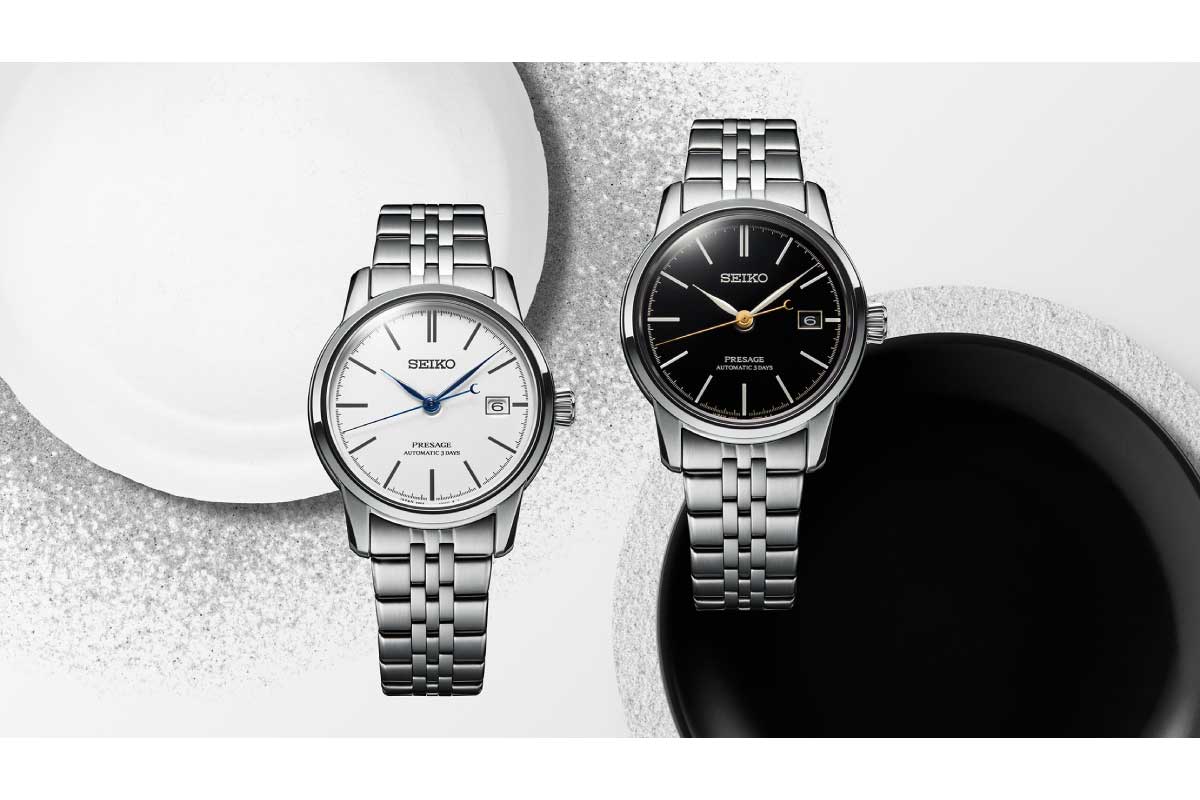 セイコー プレザージュ【SARX105】【SARX107】「琺瑯」、「漆」の2種の伝統工芸ダイヤルを採用する機械式腕時計