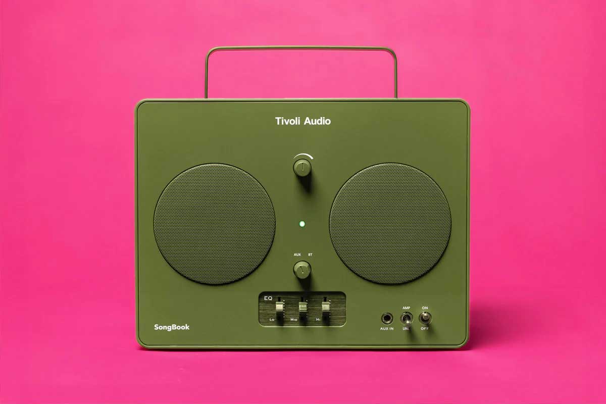 Tivoli Audio【SongBook】細部にまでこだわったレトロなデザインのBluetoothスピーカー