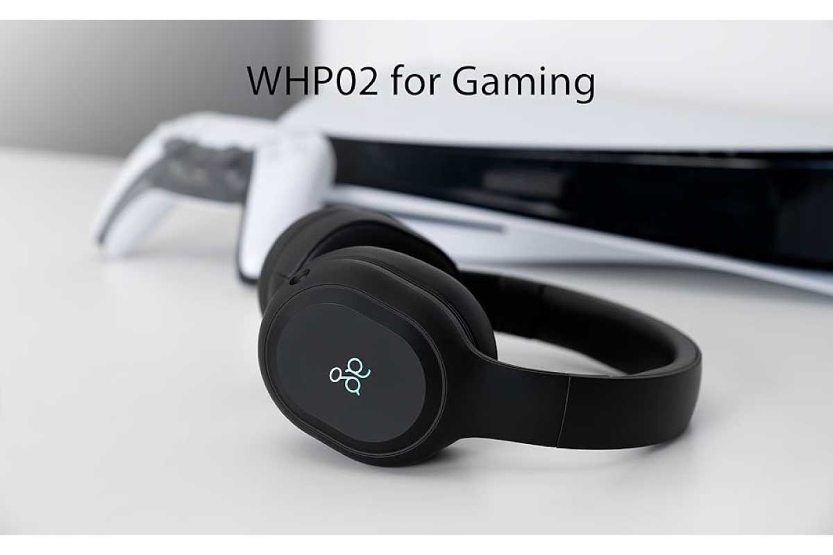 ag【WHP02 for Gaming】PS5やSwitch対応、USB 2.4GHz低遅延トランスミッター付きワイヤレスヘッドホンがAmazonにて30%OFFの6,980円