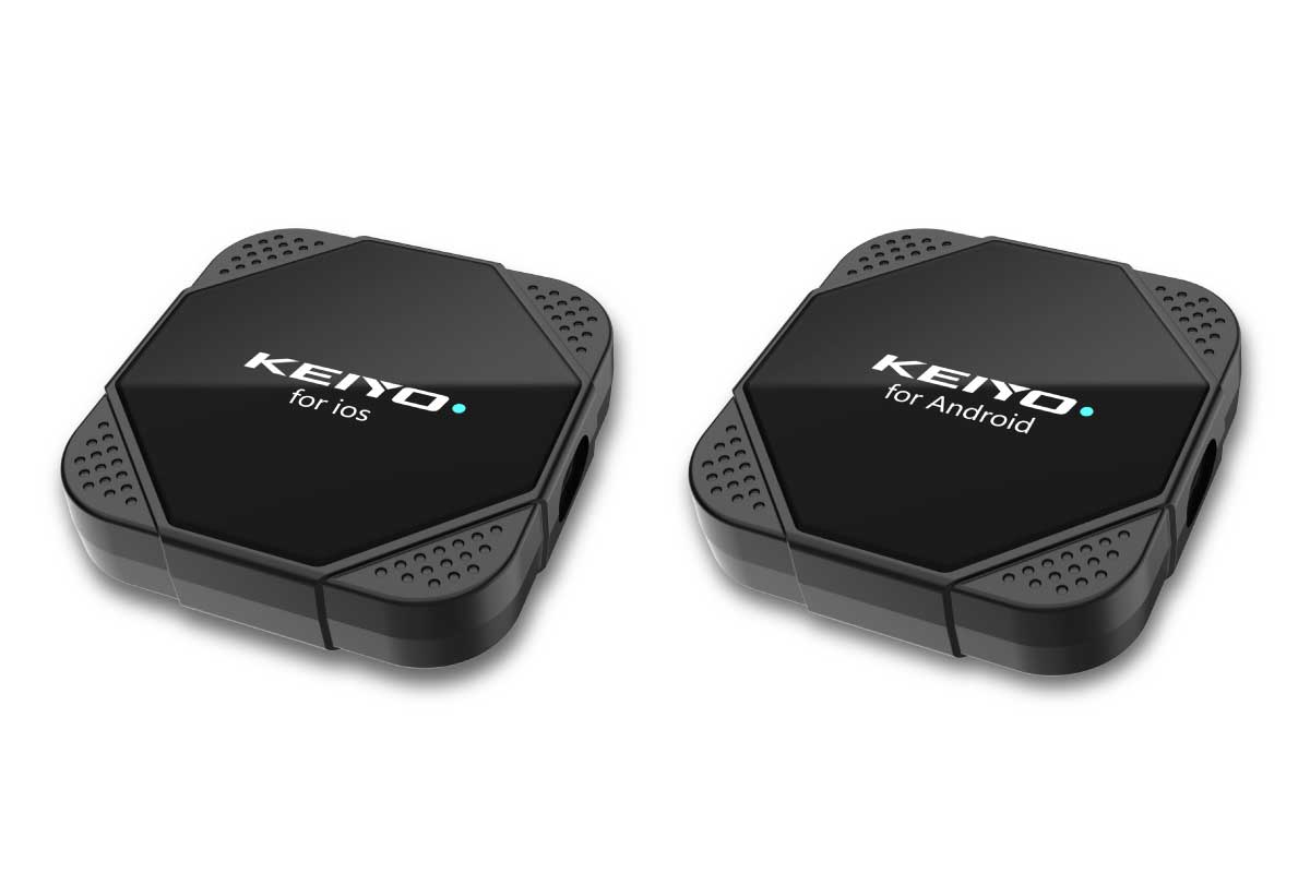 KEIYO【AN-S128】スマートフォンと有線接続しかできない車載ディスプレイオーディオへ繋げるだけでスマートフォンとワイヤレス自動接続ができるガジェット