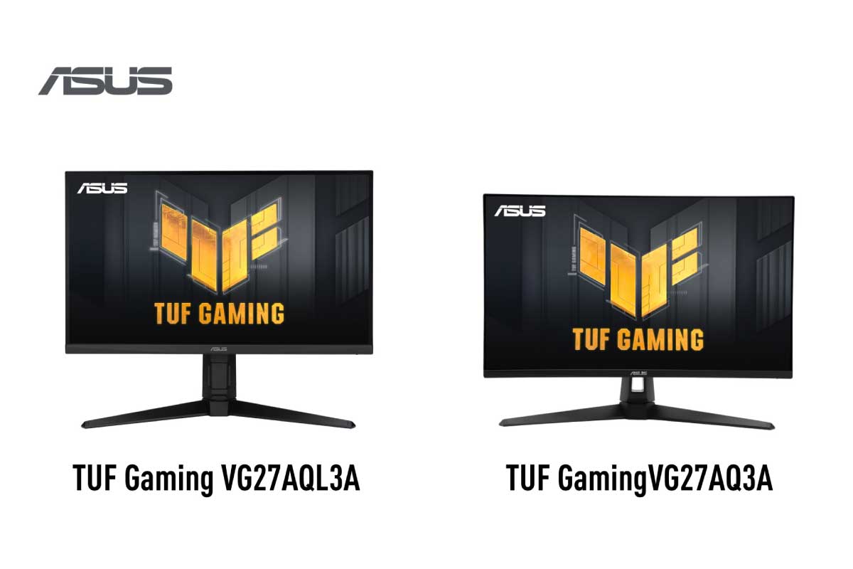 ASUS【TUF Gaming VG27AQL3A】【TUF Gaming VG27AQ3A】リフレッシュレート180Hz、応答速度1msを実現する27型WQHDゲーミングモニター