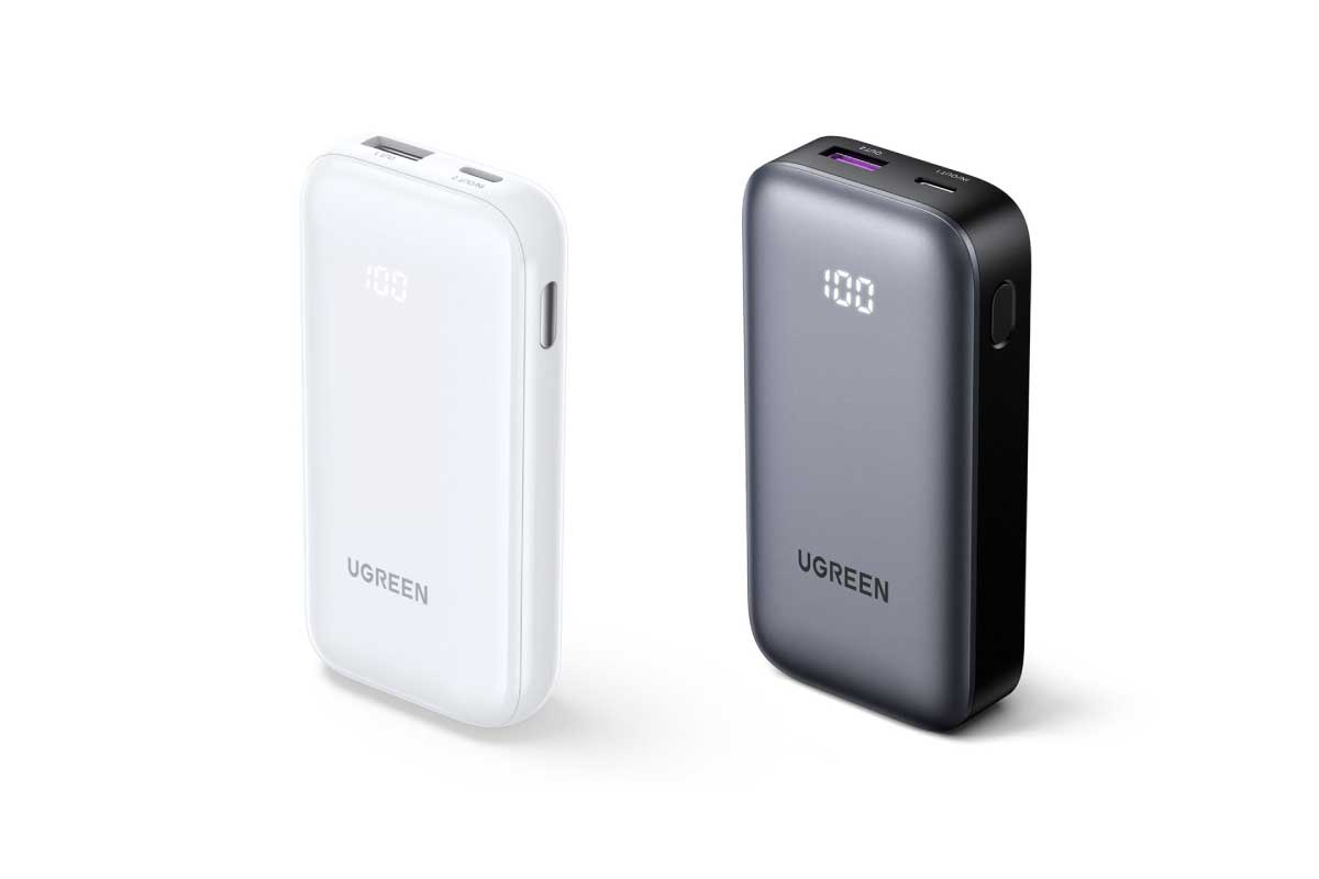 UGREEN【UGREEN Nexode 10000mAh 2way 急速充電 モバイルバッテリー 30W】入力、出力30Wの高出力充電対応で容量10,000mAhのコンパクトなモバイルバッテリー