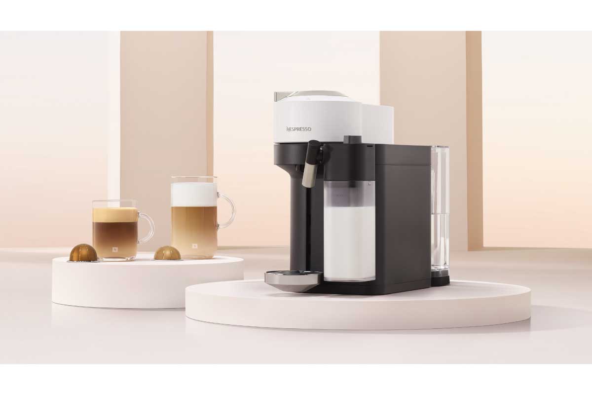 ネスプレッソ【ヴァーチュオ ラティシマ (GDV5)】独自開発した遠心力抽出によるコーヒーシステム「ヴァーチュオ」からミルクレシピ対応コーヒーメーカー