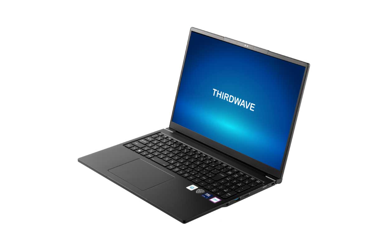 【THIRDWAVE DX-M7L】Core Ultra 7 155U搭載し、約1.3kgを実現した16型ノートパソコン