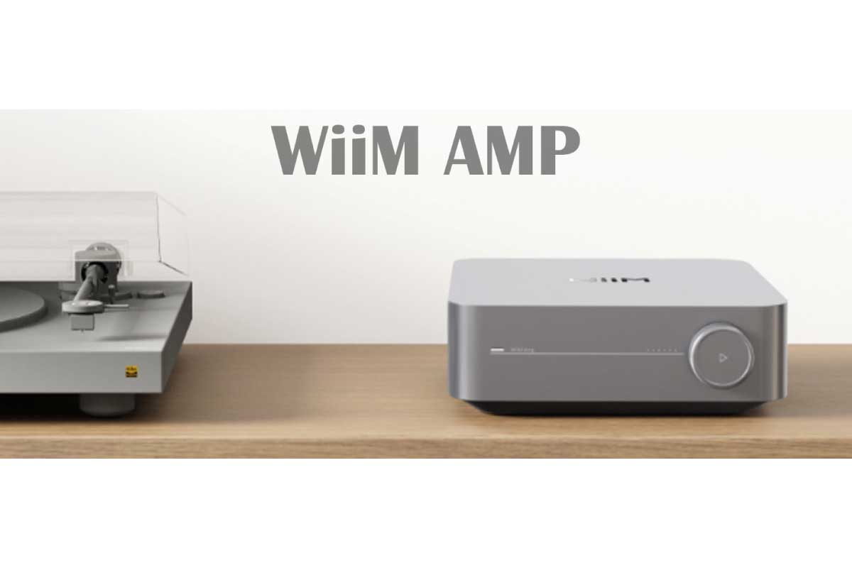 WiiM【WiiM AMP】スピーカーアンプを搭載した省スペースストリーマーアンプ