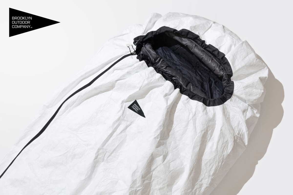 BOC【The Sleeping Bag Tyvek Heat Cover】内側にアルミを蒸着させ反射熱効率を約7-80%にまで高めた保温性抜群のタイベック製シュラフカバー