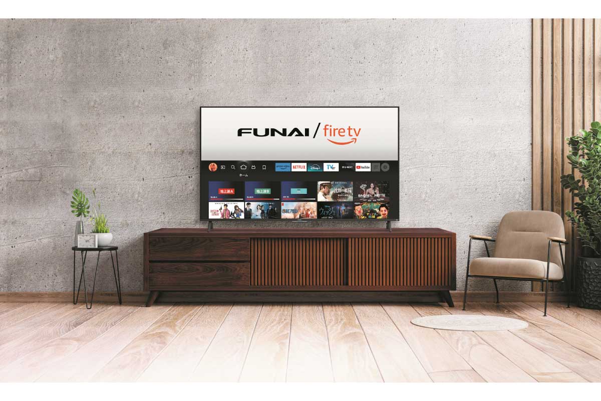 【FUNAI Fire TV搭載スマートテレビ】ハンズフリーAlexaを搭載した4Kスマートテレビ