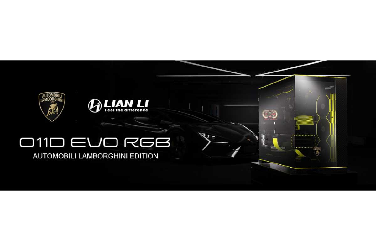 Lian Li【O11D EVO RGB Automobili Lamborghini Edition】ランボルギーニとのコラボレーションしたE-ATX対応PCケース