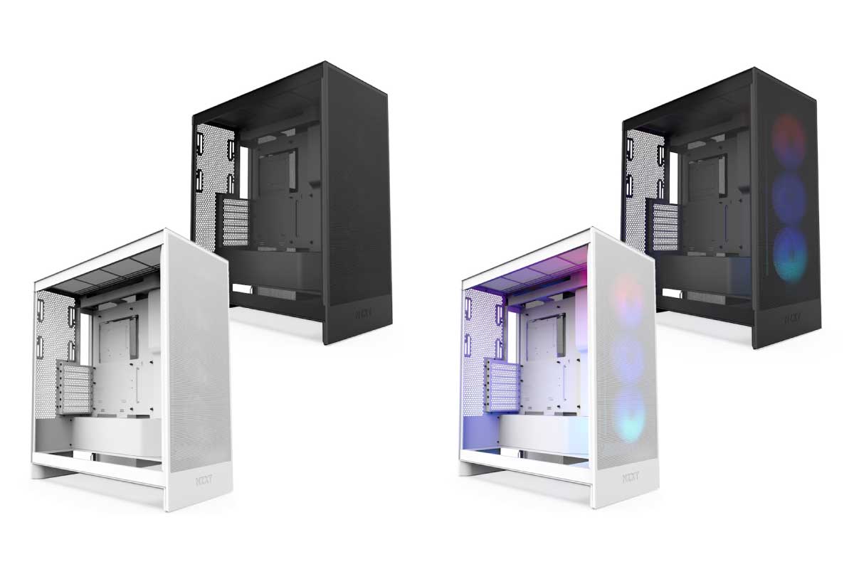 NZXT【H7 Flow】高性能メッシュフロントパネルを搭載し、最大10基のケースファンを搭載可能なミドルタワーケース