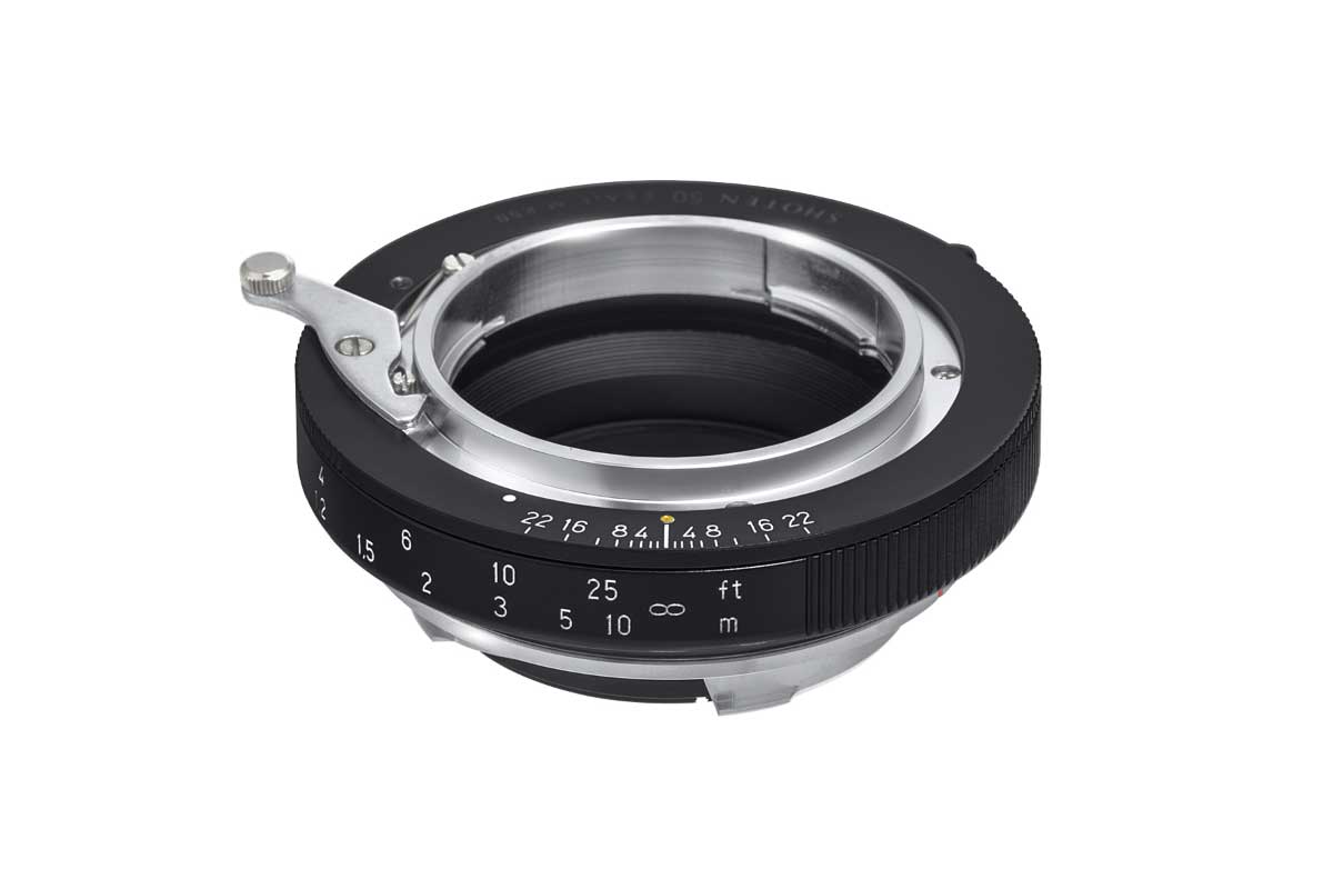 SHOTEN【EXA-LM R50】エキザクタマウントレンズを、ライカMマウントのカメラで使用するためのヘリコイド付きマウントアダプター