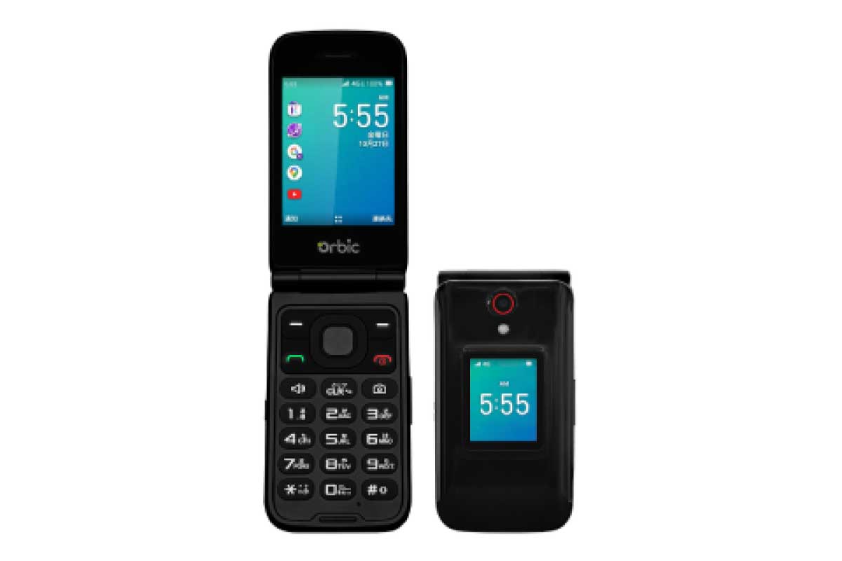 【Orbic JOURNEY Pro 4G】19,800円、KaiOSとQualcomm QM215を採用した4G対応折りたたみ携帯電話