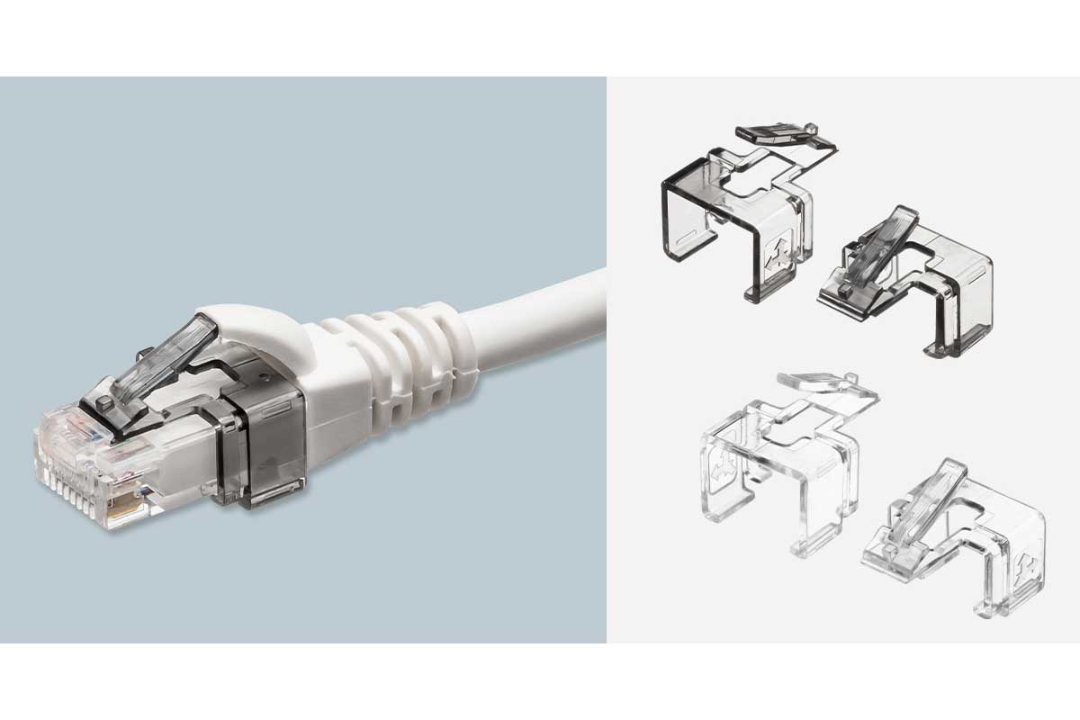 サンワサプライ【ADT-RJ45SOS-10】LANケーブルのツメ折れを直せる後付け用ラッチ