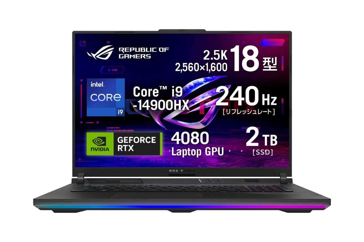 ROG Strix SCAR 18 G834JZR (G834JZR-I94R4080)