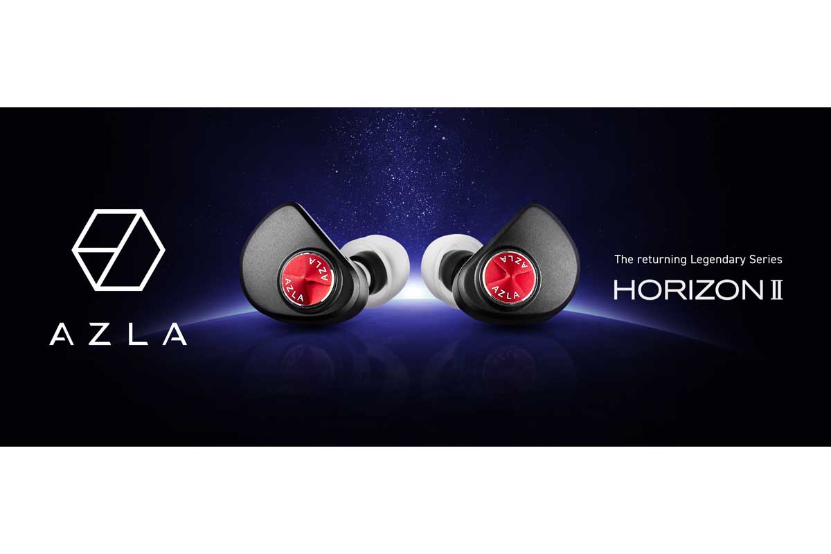 AZLA【HORIZON II】10mmベリリウムコーティングドライバー搭載したIEM