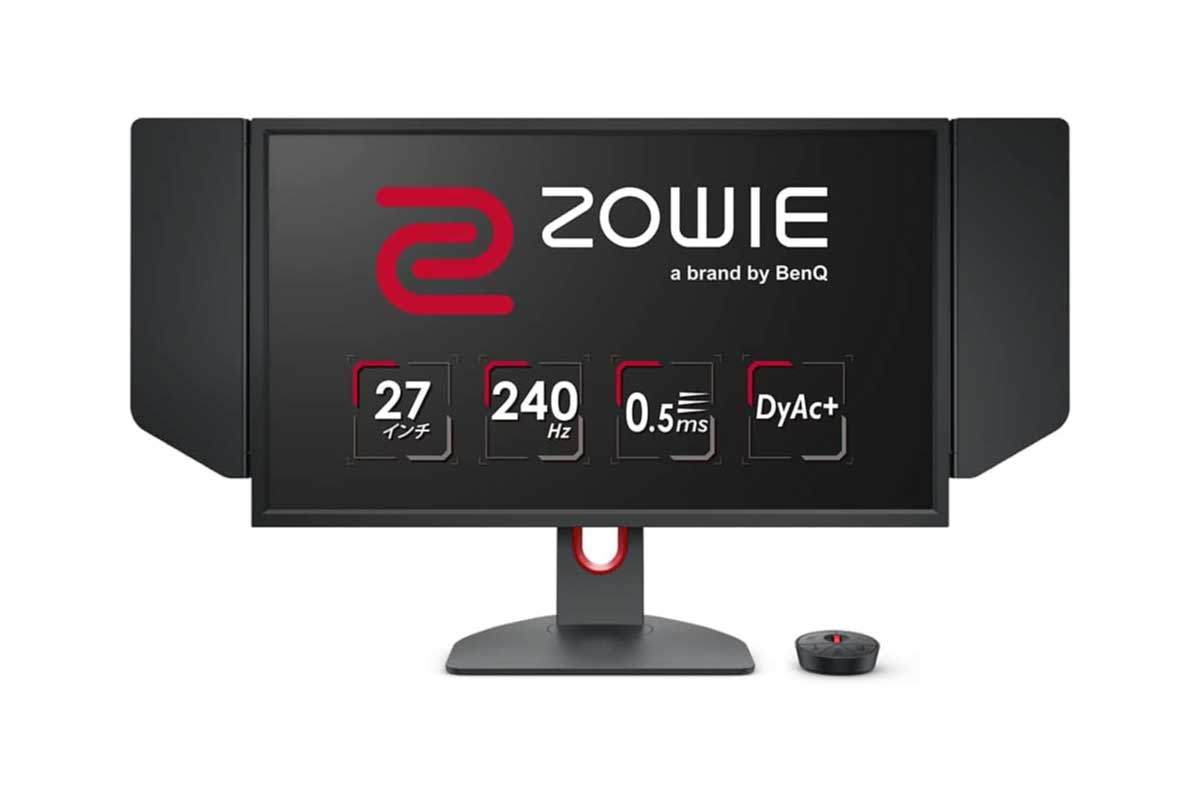 BenQ【ZOWIE XL2746K】中間色応答速度0.5ms、240Hzの高リフレッシュレートを実現したe-Sports 向けの27型フルHDゲーミングモニターがAmazonにて10%OFFの79,036円