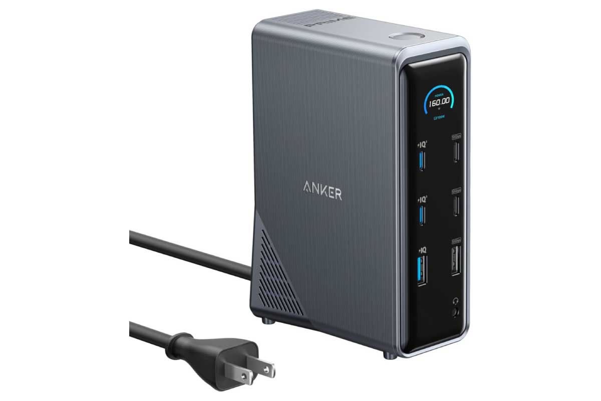 Anker Prime ドッキングステーション (14-in-1, Dual Display, 160W)