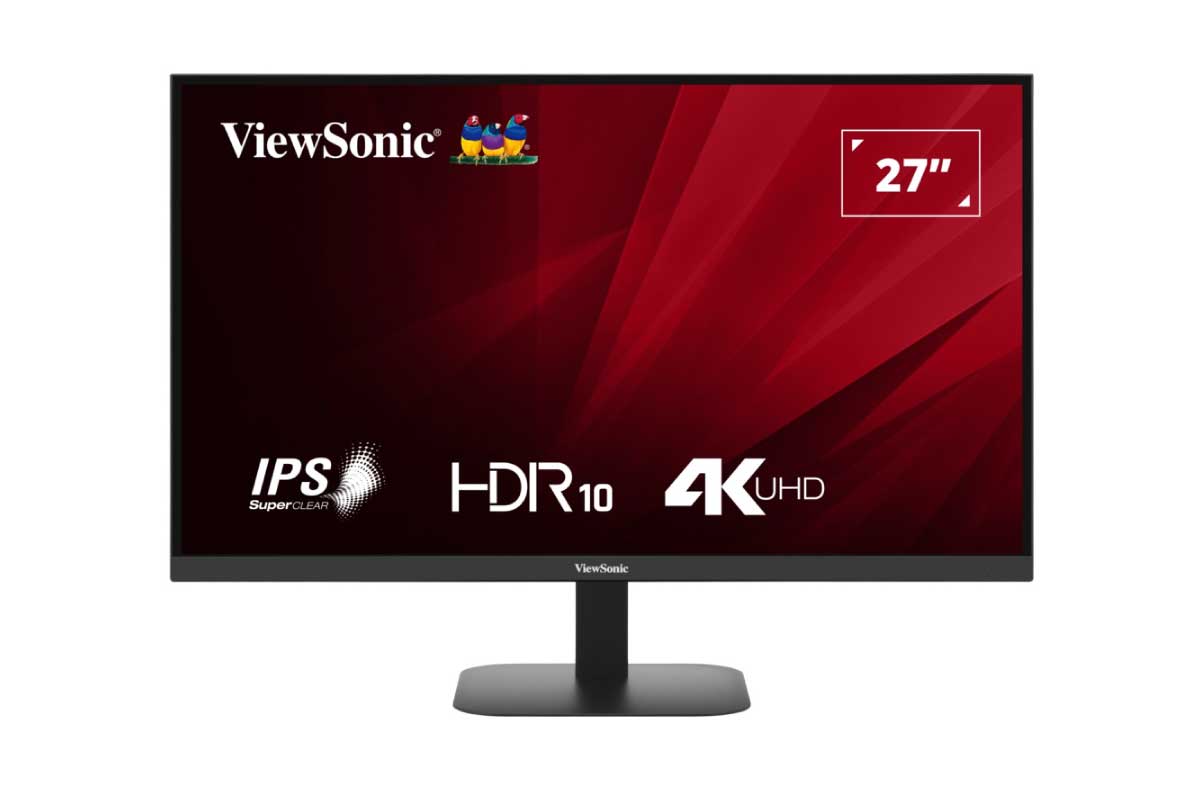 ViewSonic【VA2708-4K-MHD】HDR10対応、アイケア機能を搭載したIPSパネル搭載、27型4Kモニター