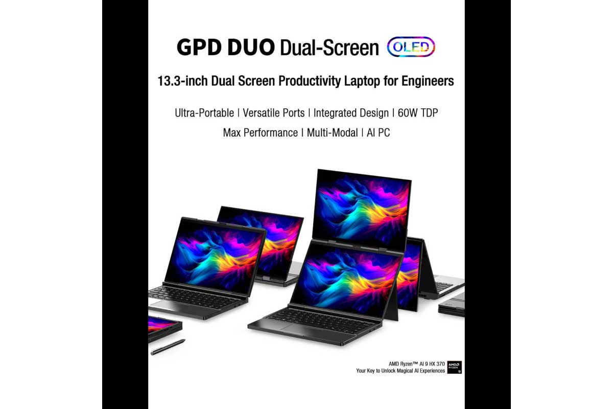 GPD DUO (GPD DUO (HX 370) 64GB/2TB)