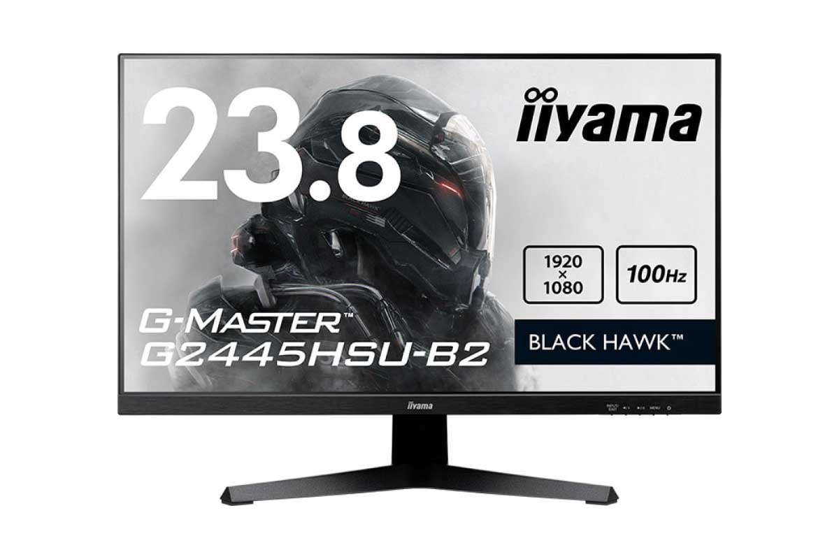 iiyama【G-MASTER G2445HSU-B2】18,920円、100Hz表示に対応した23.8型フルHDゲーミングモニター