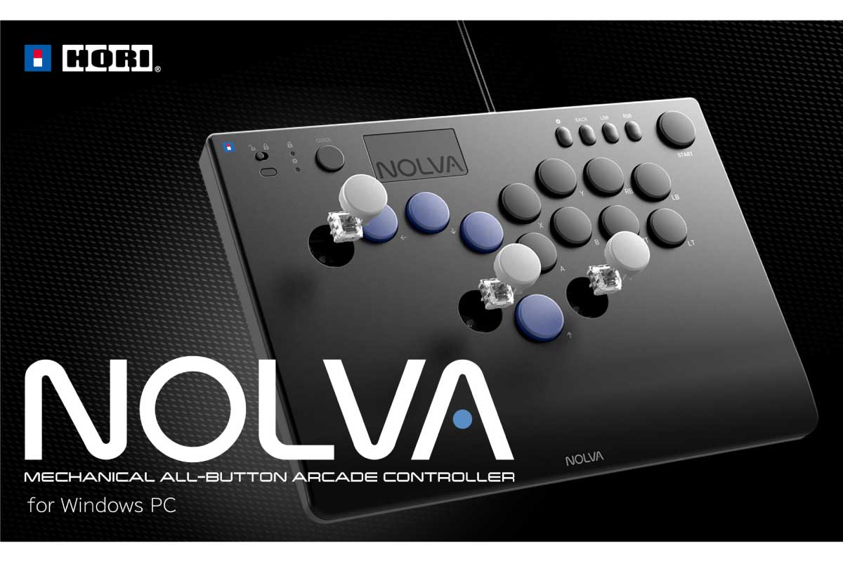 NOLVA Mechanical All-Button Arcade Controller for Windows PC