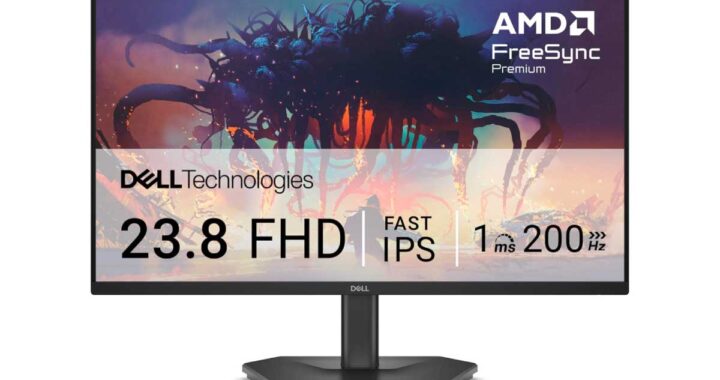 Dell【SE2425HG】200Hzの高リフレッシュレートとFast IPSパネルを採用した23.8型ゲーミングモニターがAmazonにて12%OFFの13,980円