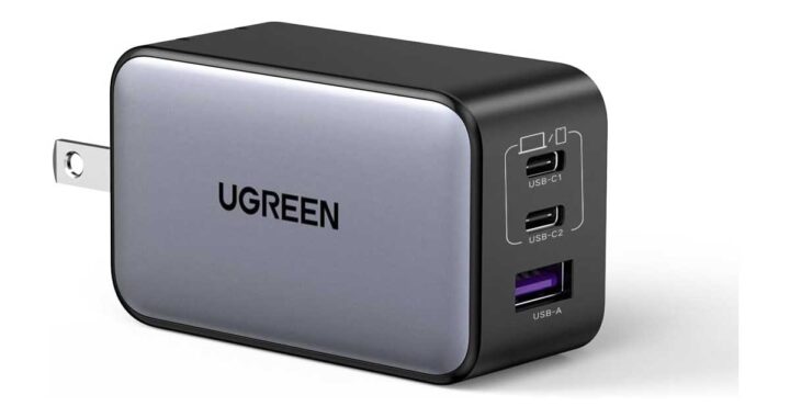 UGREEN【Nexode 65W】GaN技術を採用した最大65W出力の急速充電器がAmazonにて25%OFFの2,980円