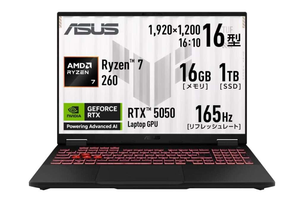 ASUS TUF Gaming A16 FA608UH