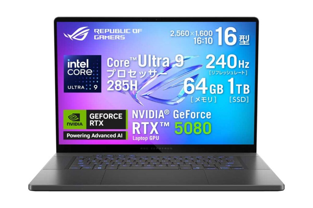 ROG Zephyrus G16 GU605CW‑U9R5080