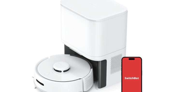 【SwitchBot ロボット掃除機 K10+】90日間自動ゴミ収集・2500Pa吸引・高精度レーザーSLAMマッピング・水拭き対応で超小型ボディを採用したロボット掃除機がAmazonにて58%OFFの24,980円