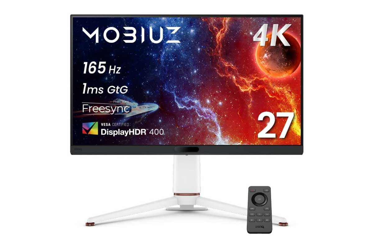 ベンキュー【BenQ MOBIUZ EX271U】165Hz・1ms・IPSパネルを搭載した27型4KゲーミングモニターがAmazonにて21%OFFの79,800円 BenQ MOBIUZ EX271U