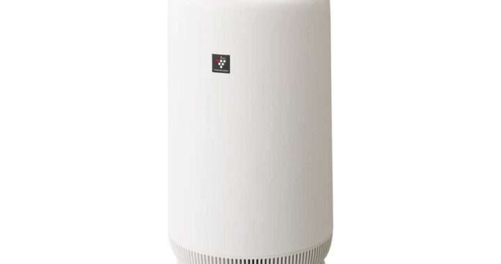 【SHARP FU‑SC01‑W】プラズマクラスター7000搭載し360°下吸い込み構造を採用した超コンパクト空気清浄機がAmazonにて20%OFFの10,980円