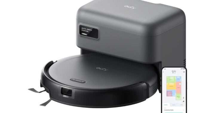 Anker【Eufy Robot Vacuum Auto-Empty C10】自動ゴミ収集ステーション搭載・強力吸引・アプリ操作対応のロボット掃除機がAmazonにて15%OFFの25,490円