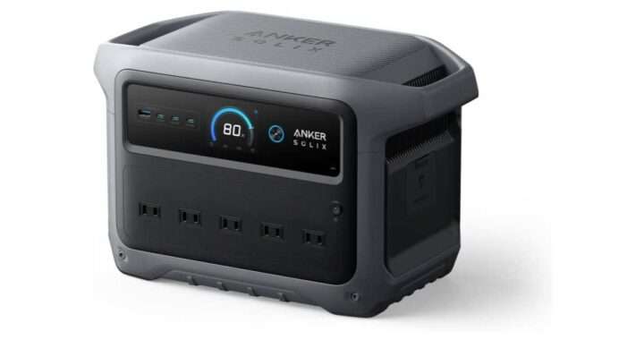 【Anker Solix C1000 Gen 2】1056Whの大容量バッテリーと最大2400W出力を備えたポータブル電源がAmazonにて43%OFFの56,910円