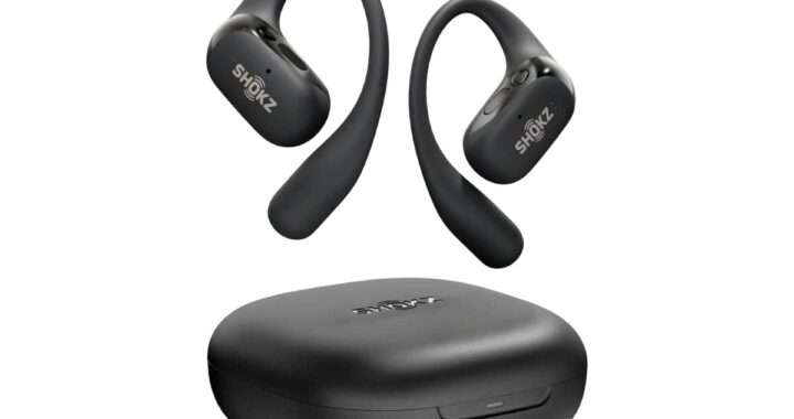 Shokz【OpenFit 2+】17.3mmの大型ドライバーと独自の音漏れ抑制技術により、開放型ながら豊かな低音とクリアな中高音を両立したオープンイヤー型の完全ワイヤレスイヤホンがAmazonにて20%OFFの22,345円