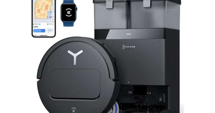 エコバックス【ECOVACS DEEBOT T50 OMNI】高さ81mmの超薄型ボディと15,000Paの強力吸引を両立した最新ロボット掃除機がAmazonにて45%OFFの54,800円