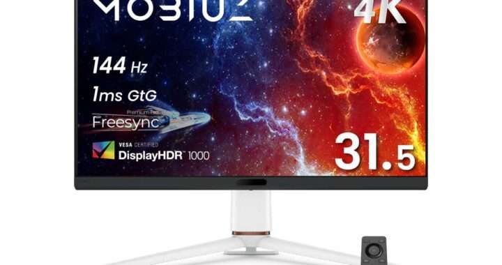 BenQ【MOBIUZ EX321UX】1152分割 Mini LED バックライト×量子ドット IPS×4K/144Hzを組み合わせたゲーミングモニターがAmazonにて5%OFFの208,000円