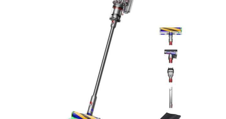 【Dyson V12 Detect Slim Fluffy（SV46 FF）】「Fluffy Optic」ライト付きクリーナーヘッドにより、床の微細なホコリを可視化できるコードレススティッククリーナーがAmazonにて14%OFFの49,900円