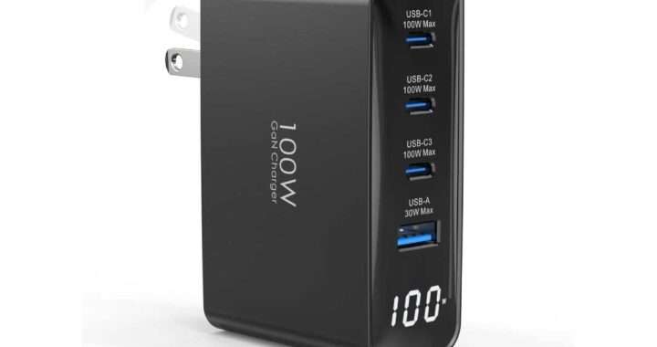 【TOPADRE 100W 急速充電器】単ポート最大100W出力に対応、GaN III技術を採用した高出力USB充電器がAmazonにて23%OFFの17,998円