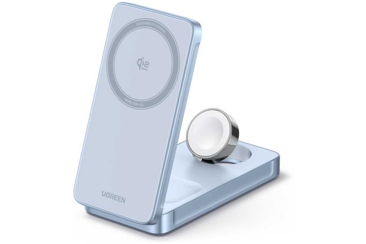 UGREEN MagFlow 3-in-1 マグネット式 ワイヤレス充電器 25W
