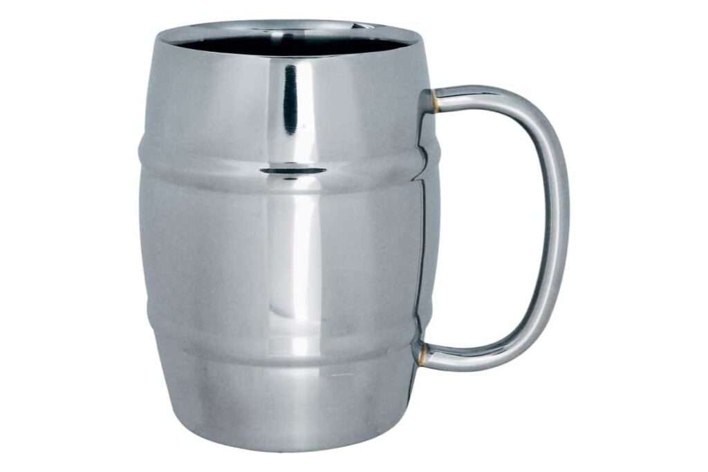 BM-109 ステン樽型 ダブルマグ 400ml