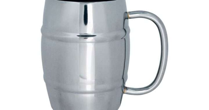 BM-109 ステン樽型 ダブルマグ 400ml