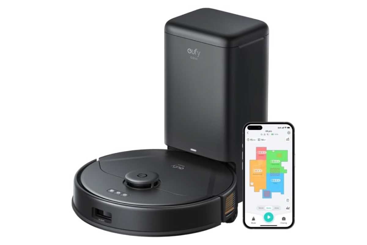【Anker Eufy Clean X8 Pro with Self‑Empty Station】デュアルタービン吸引と自動ゴミ収集ステーションを搭載したロボット掃除機がAmazonにて52%OFFの32,990円 Anker Eufy Clean X8 Pro with Self‑Empty Station