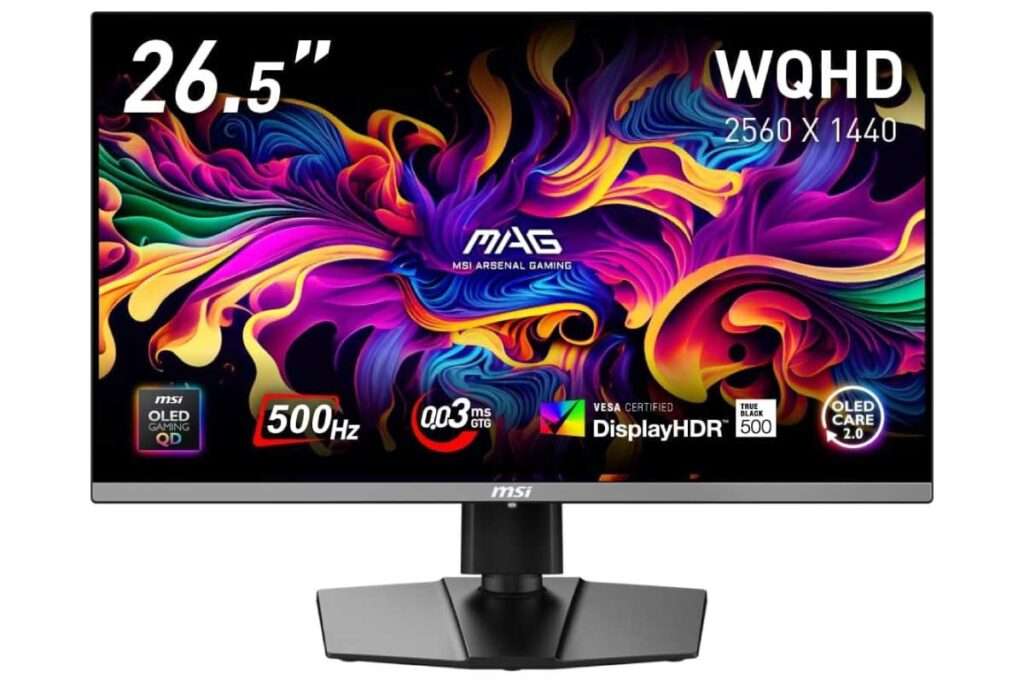 MSI MAG 272QP QD‑OLED X50