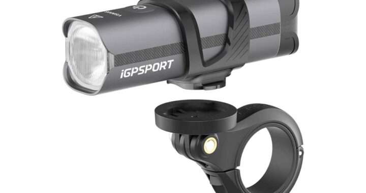 【iGPSPORT VS800S】最大800ルーメン・カットオフライン強化・スピード連動の自動明るさ調整・スマートバッテリー管理・サイクルコンピューター連携対応のスマートフロントライトがAmazonにて10%OFFの7,191円