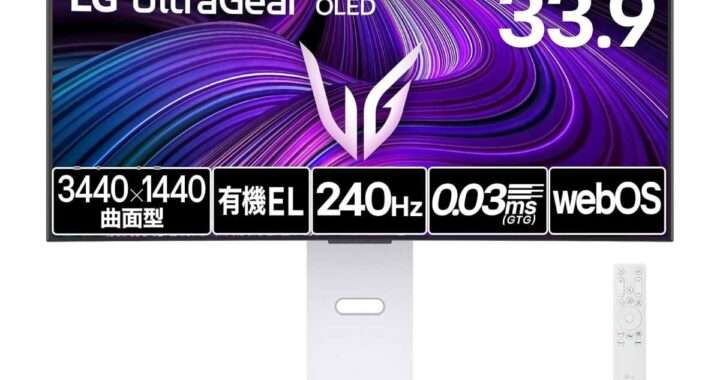 LG UltraGear OLED 34GX90SA-W