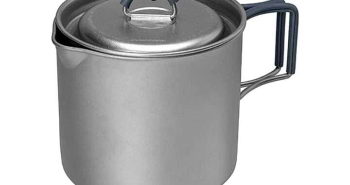 エバニュー【MP500 Flat ECA620】安定性・軽量性・使い勝手を追求した純チタン製ソロ向けクッカーがAmazonにて4,667円