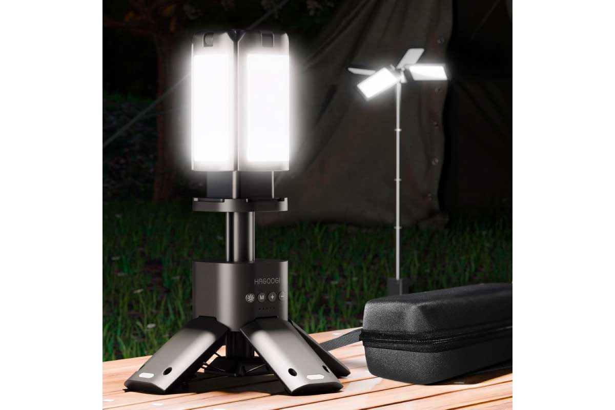 HAGOOGI 折り畳み式 LEDランタン