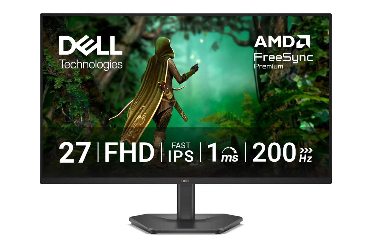 【Dell SE2725HG】27型・フルHD・200Hzリフレッシュレート・Fast IPSパネル・1ms応答速度・sRGB 99％を備えた高コスパゲーミングモニターがAmazonにて19%OFFの15,980円