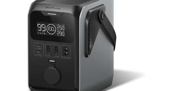 【EcoFlow TRAIL 300DC】288Wh容量・300W出力・約2.6kgの超軽量ポータブル電源がAmazonにて25%OFFの17,991円